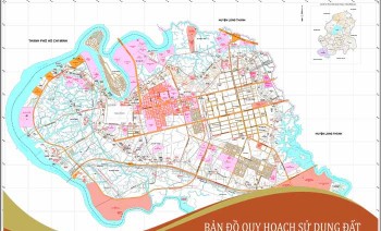 Bản đồ quy hoạch sử dụng đất huyện Nhơn Trạch mới nhất